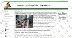 Desktop Screenshot of mrscloudyspride.com